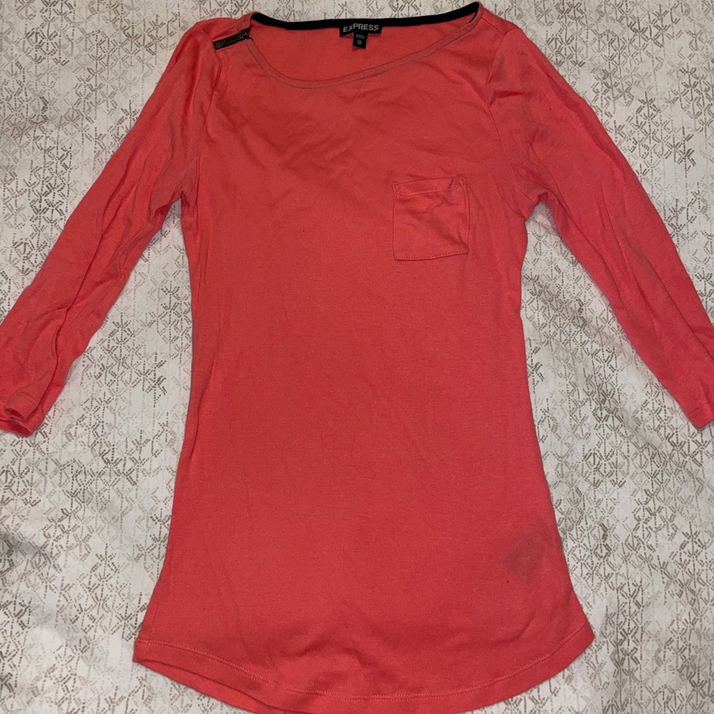Express 3/4 sleeve shirt